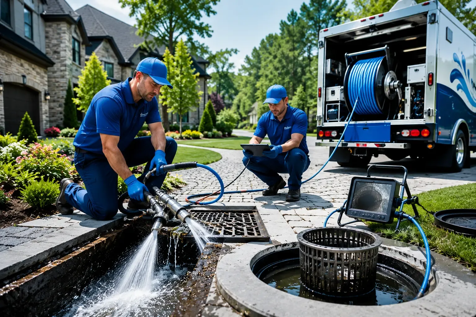 Local outdoor drain cleaning professionals in Sebree, KY